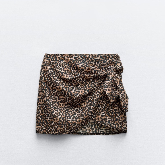 Zara animal print cotton pareo - Picture 3 of 7